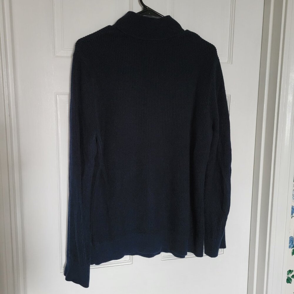 Express Men's 1/4 Button Sweater - Picture 4 of 5